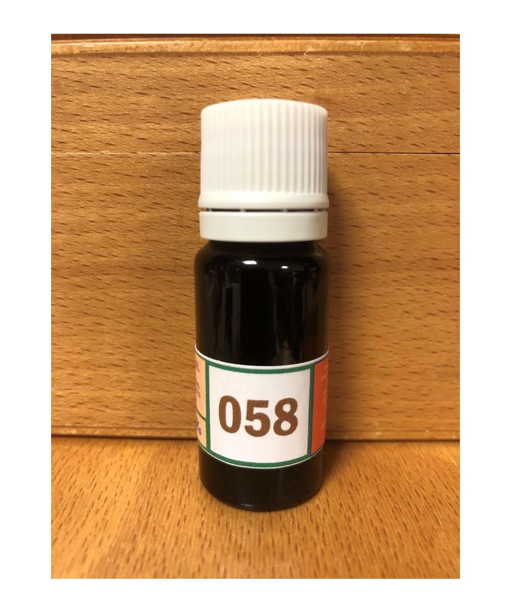 058 Aide favorablement les problèmes de gorge (toux, inflammation angines...).