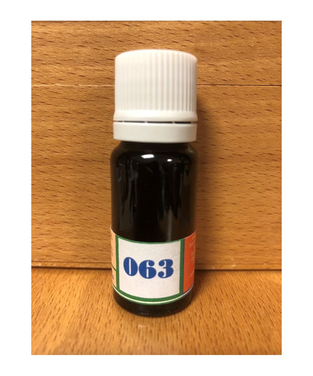 063 permet de rétablir l'écosystème de la peau et des muqueuses.