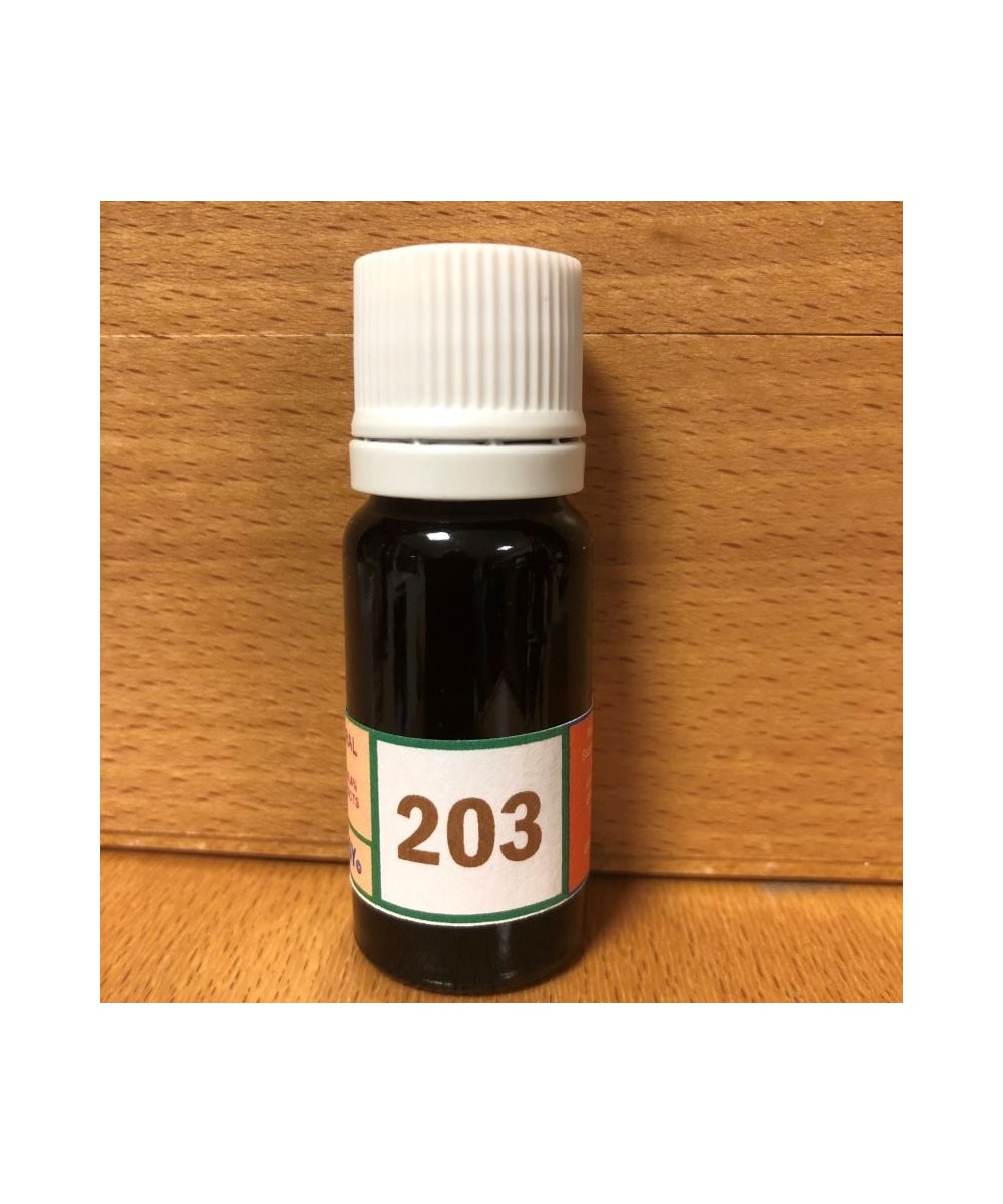 203 Aide en cas d'acné d'origine toxique.