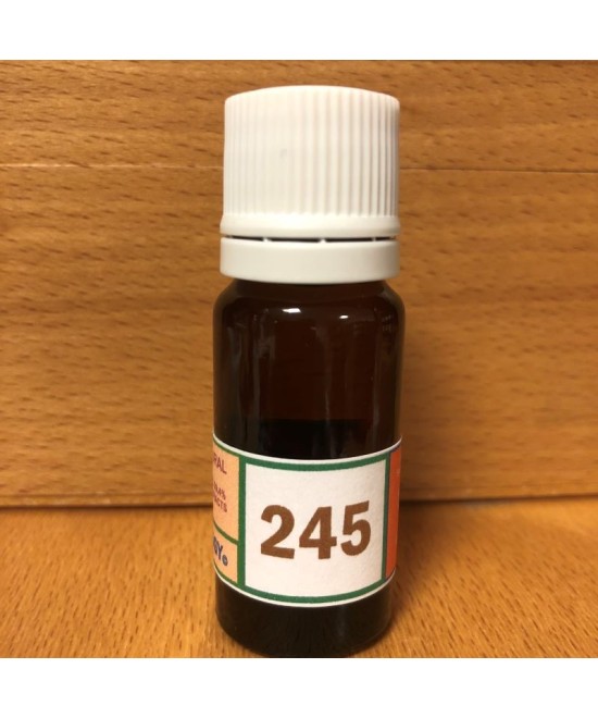 245 Aide du métabolisme des protéines et graisses (zn alimentaire).