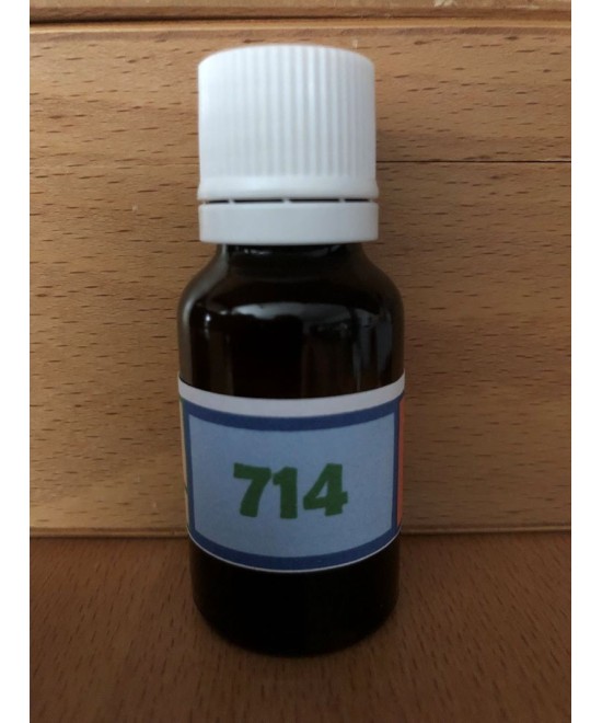 714 En cas d'acidité du corps.