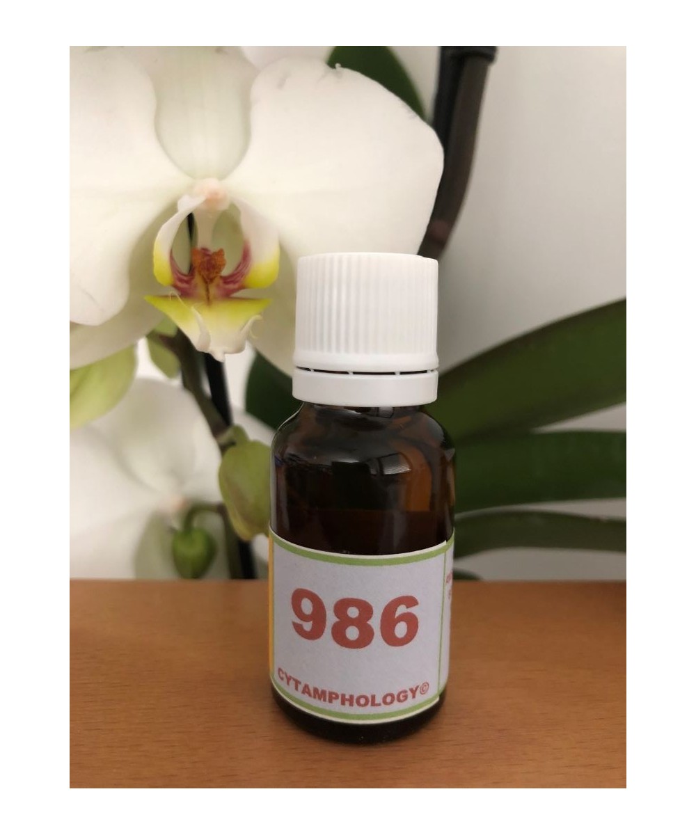 986 Mucolytique pour les animaux.