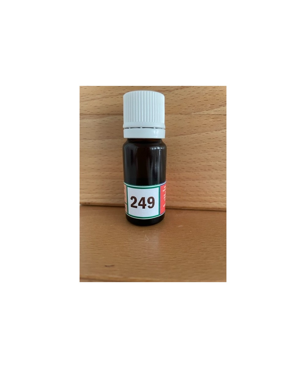 249 Aide en cas d'acouphènes dus à des chocs auditifs (bruit, musique...).